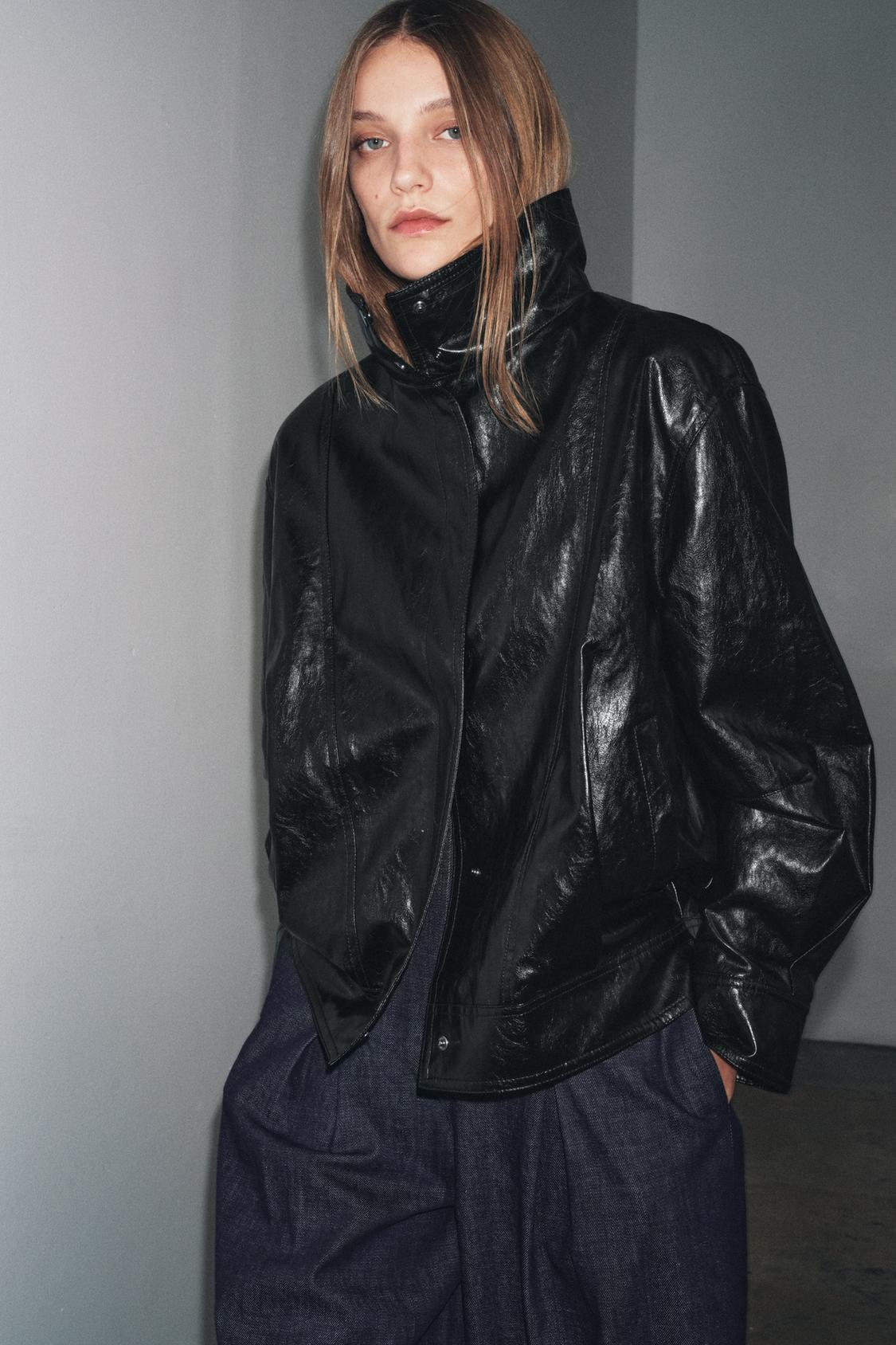 Lavera & Lux | Faux Leather Bomberjack