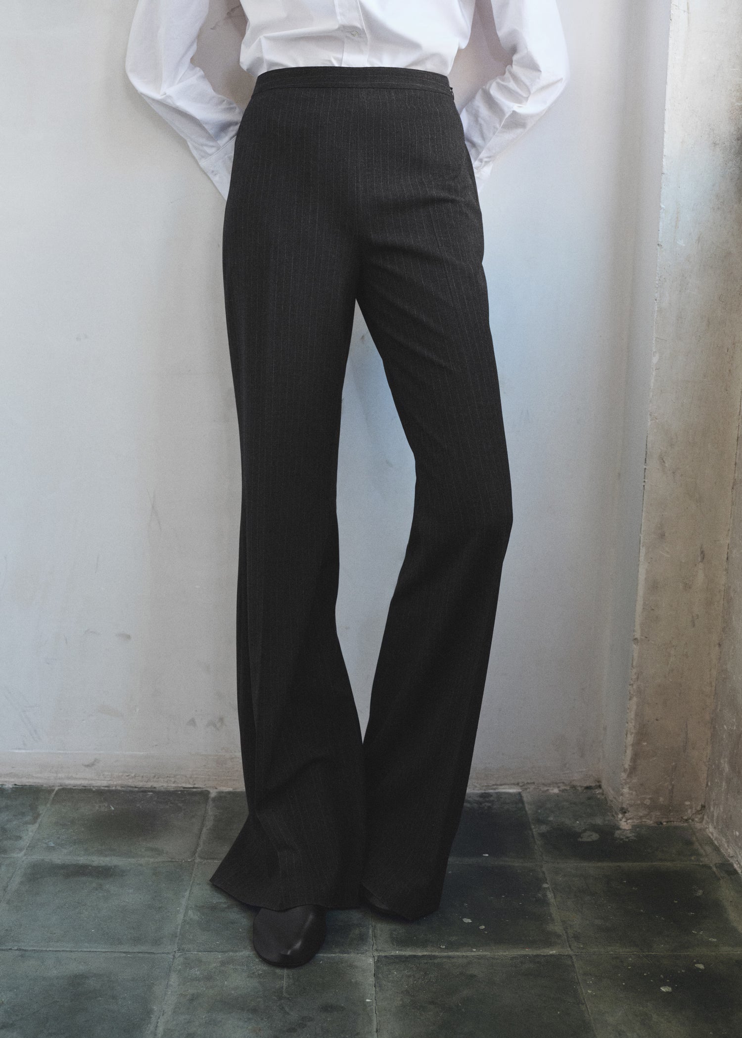 Pin Stripe Suit Pants