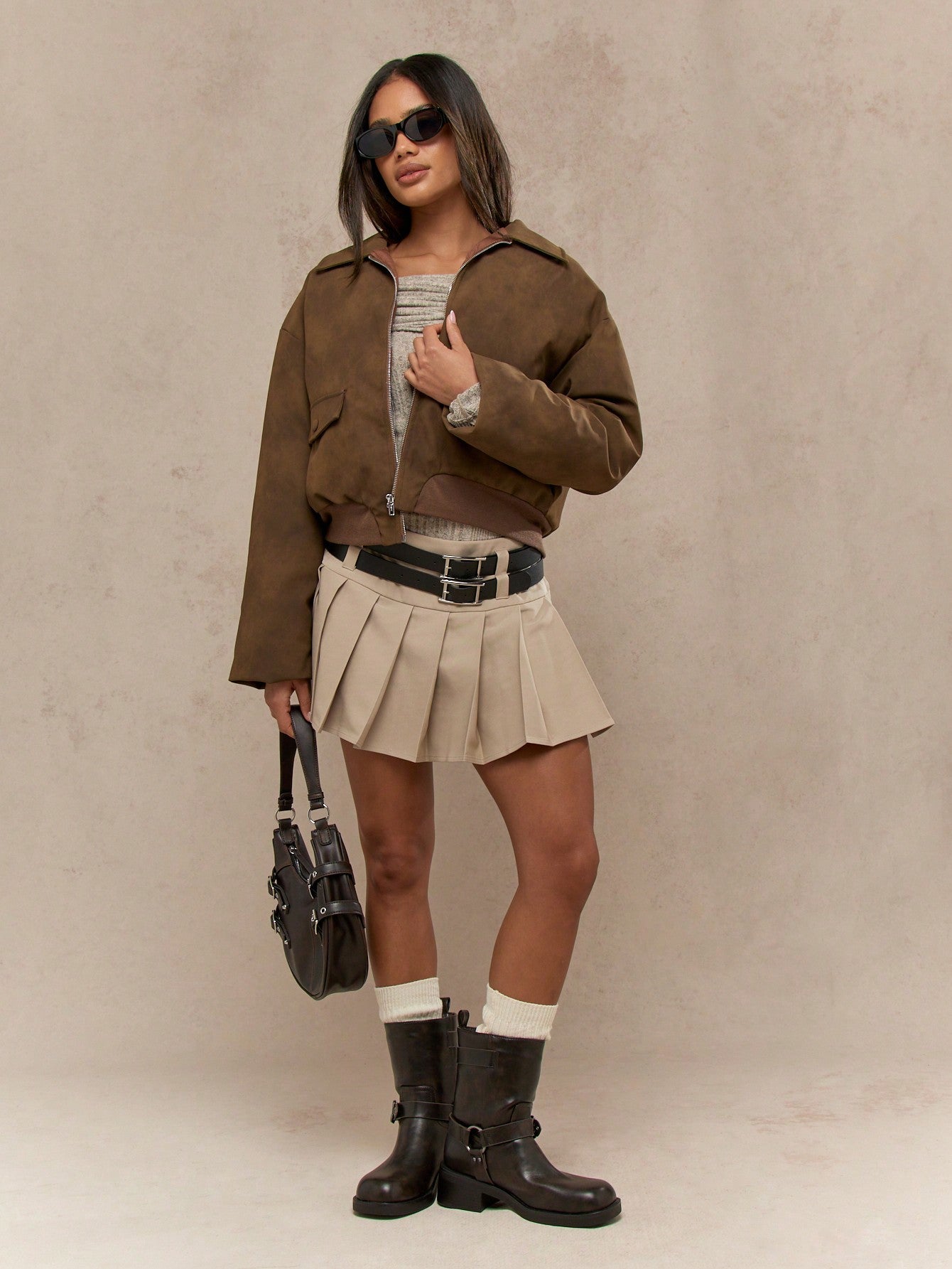 Mesa | Cropped Suede Jacket