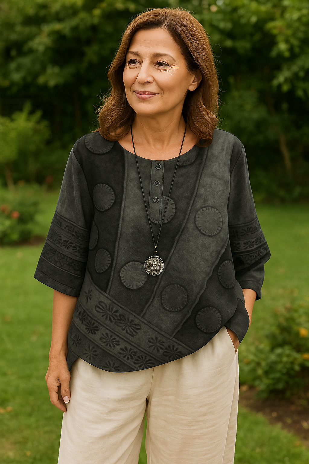 Jael | Elegant Harmony Top