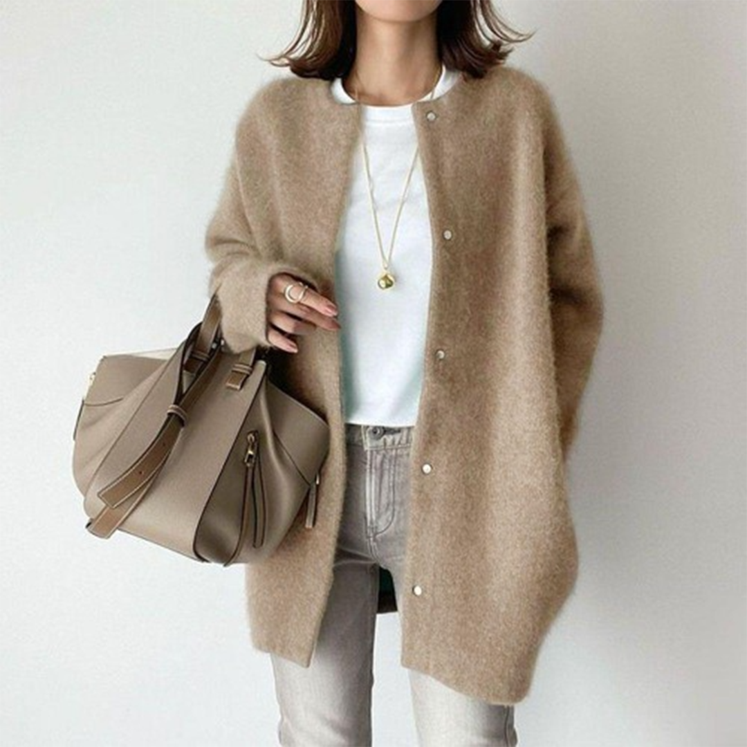 LEAH - REFINED LAYERED CARDIGAN