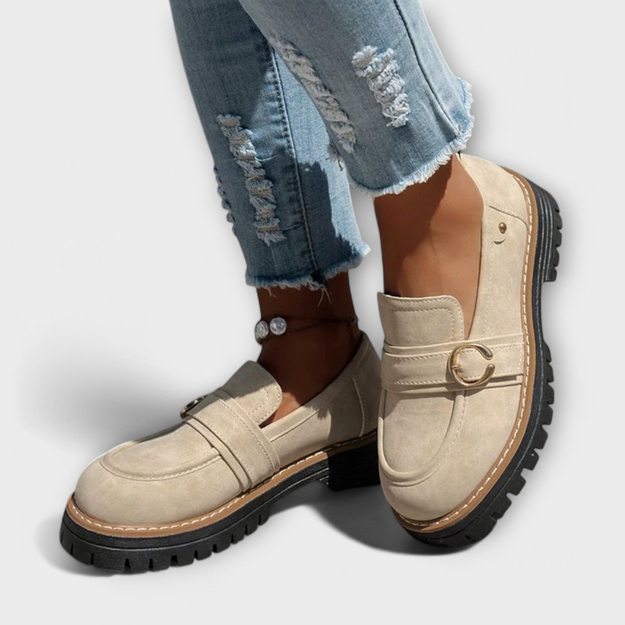 LORA – CASUAL LOAFERS WITH ROUND TOE