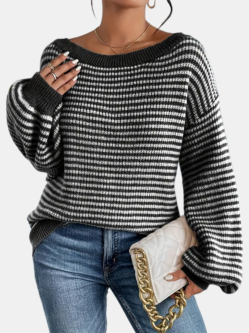 NICOLETTE - CASUAL KNITTED SWEATER