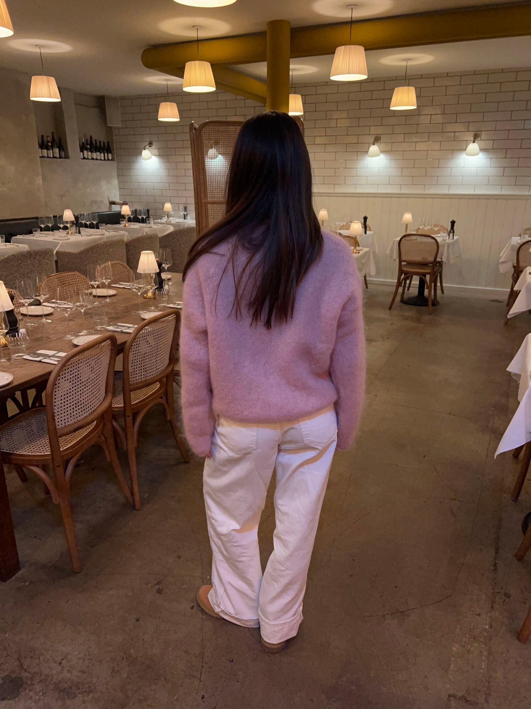 Elara mohair knit - Pink