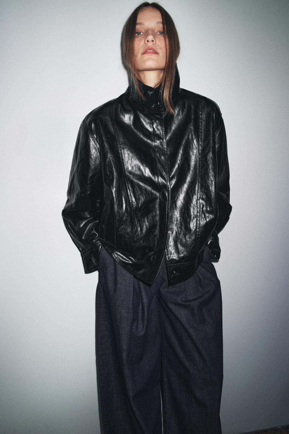 Lavera & Lux | Faux Leather Bomberjack