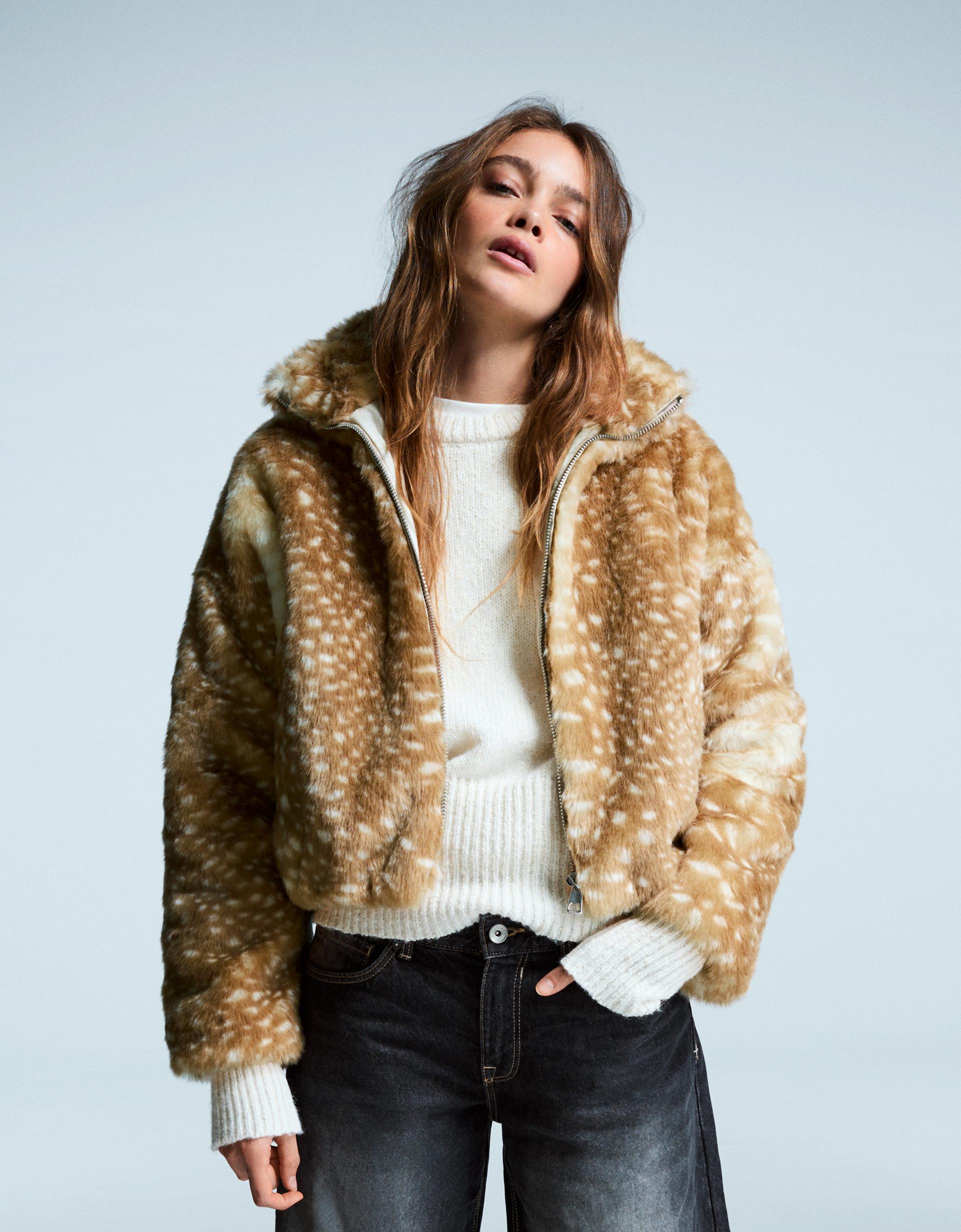 BAMBI FAUX FUR JACKET