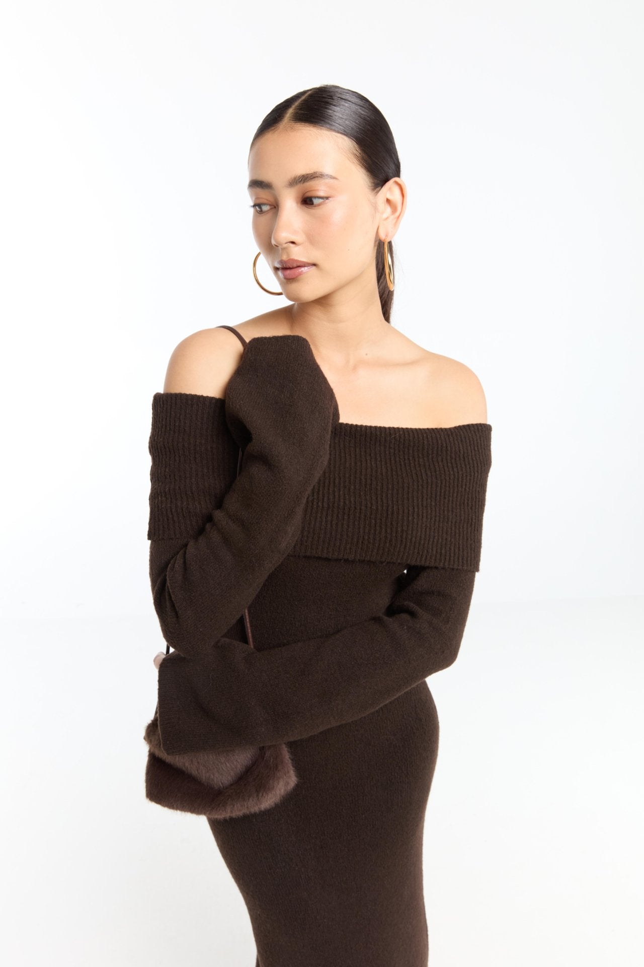 KNIT LONGSLEEVE DRESS