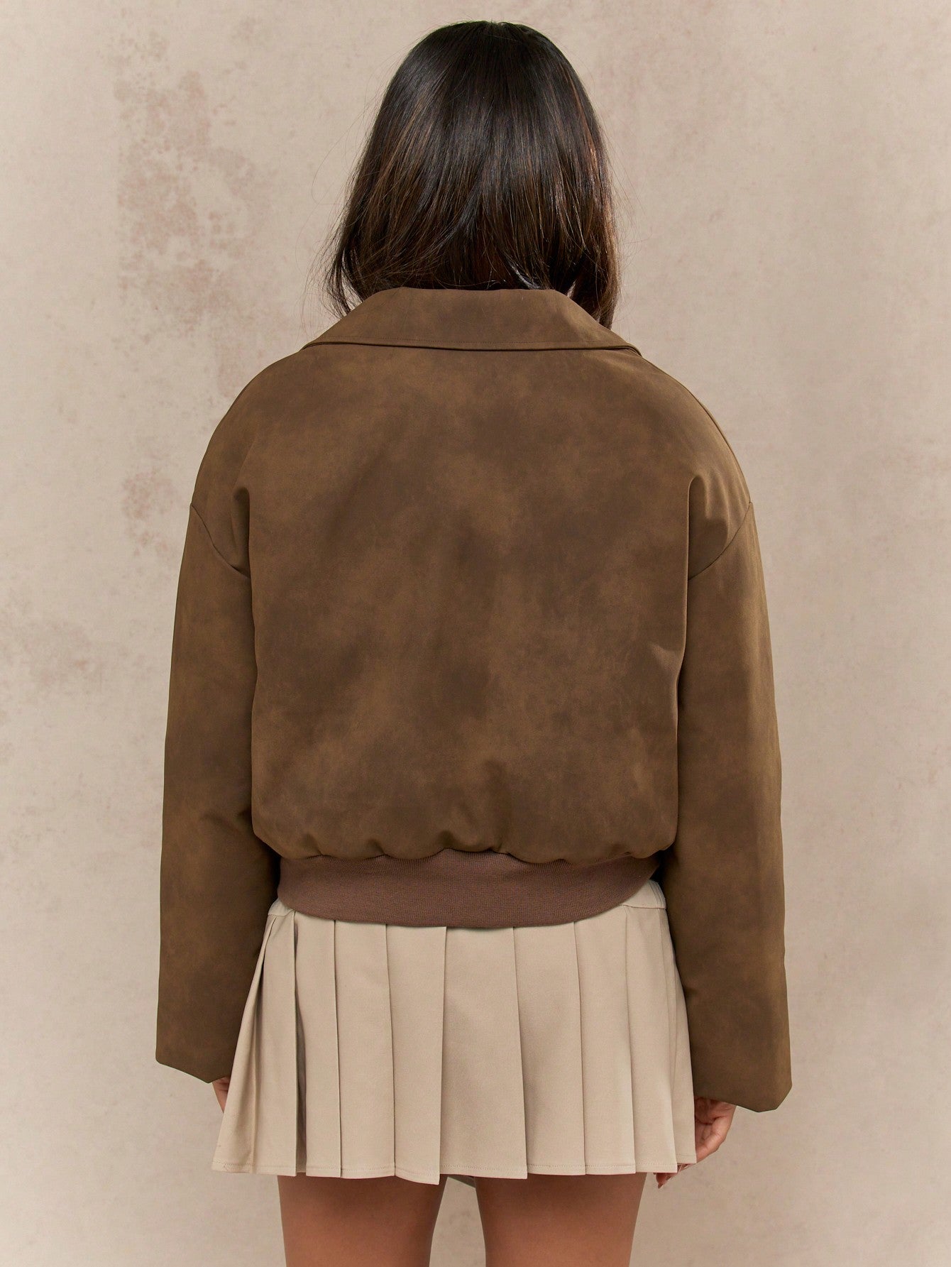 Mesa | Cropped Suede Jacket