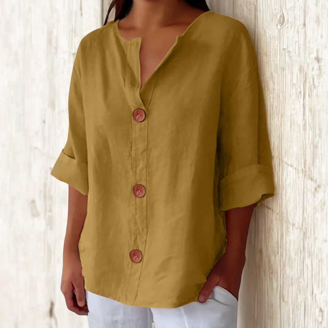 Elara | Breezy Classic Everyday Blouse