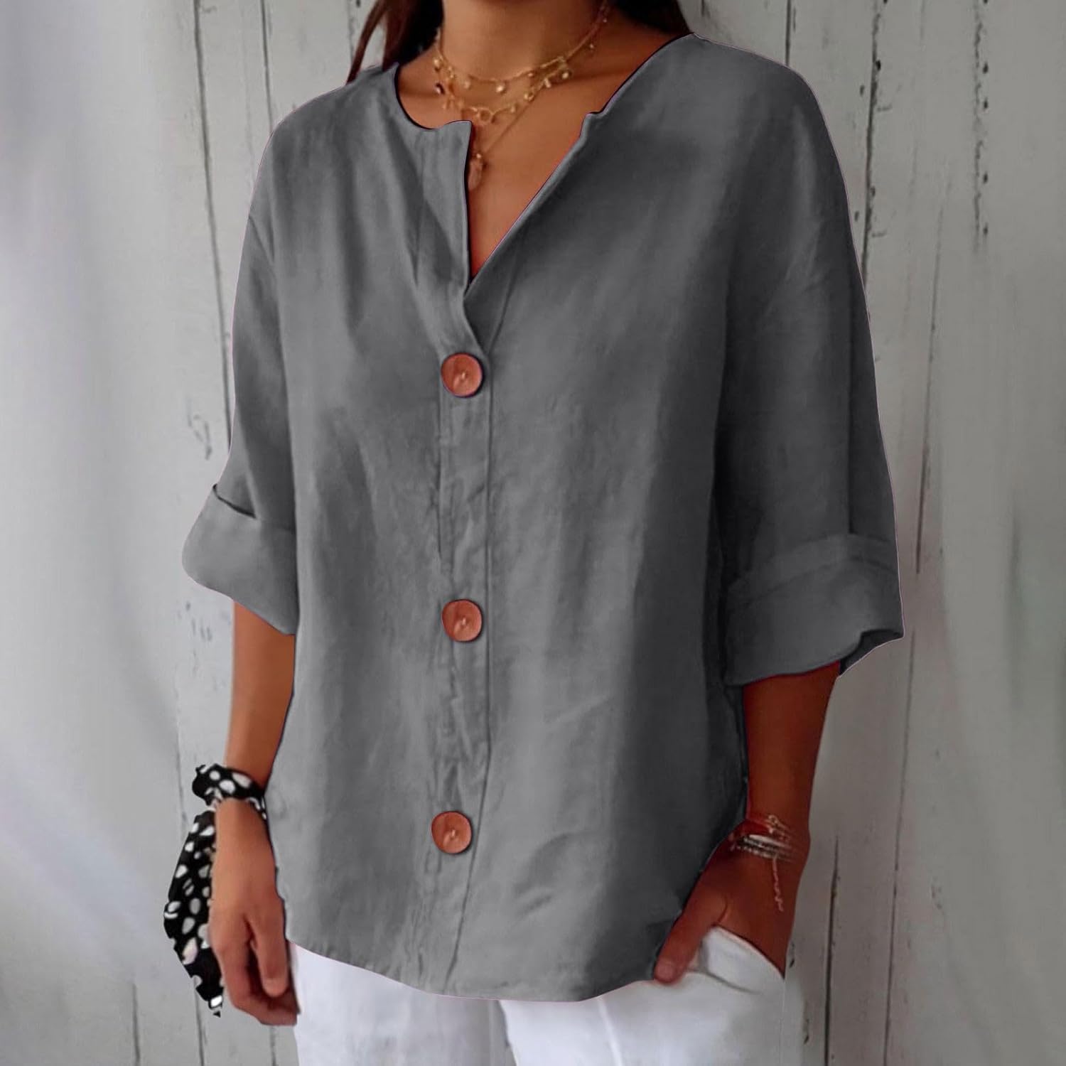 Elara | Breezy Classic Everyday Blouse