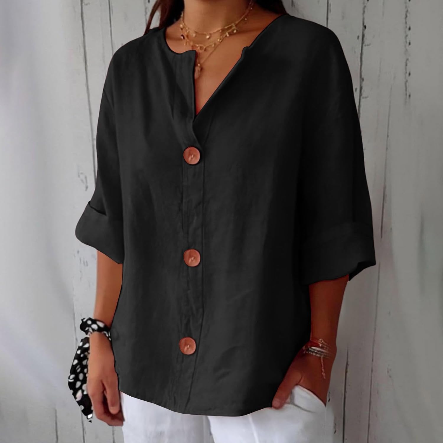 Elara | Breezy Classic Everyday Blouse