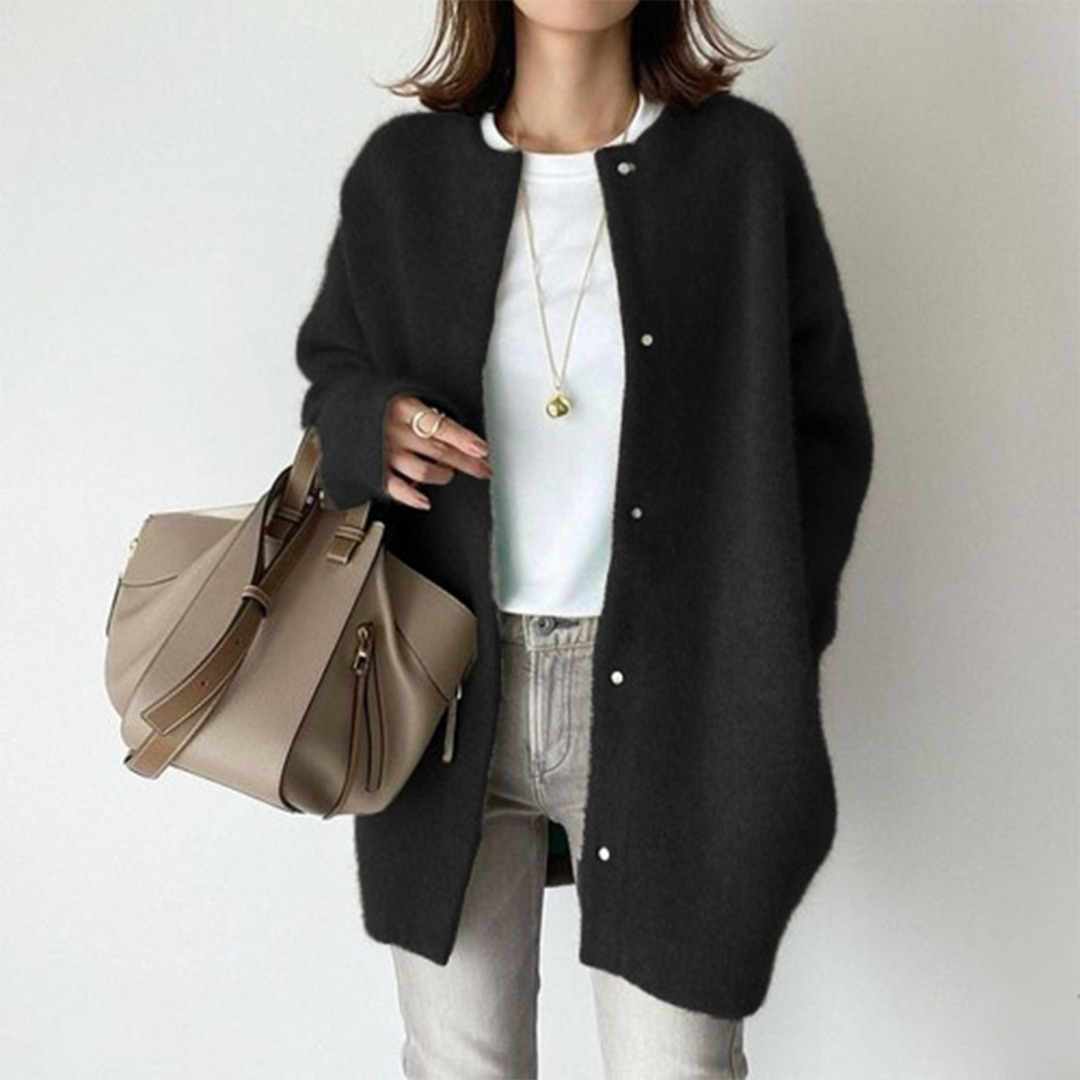 LEAH - REFINED LAYERED CARDIGAN