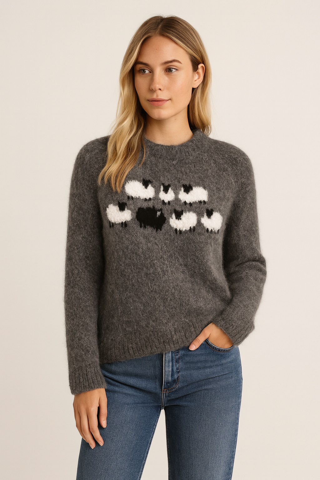 LINA™ - COMFORTABLE CUTE SHEEP SWEATER