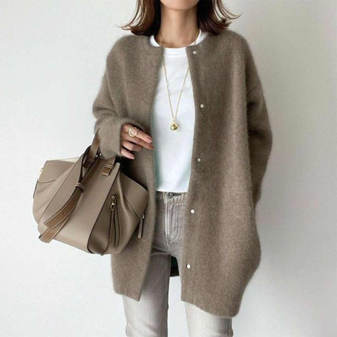 LEAH - REFINED LAYERED CARDIGAN