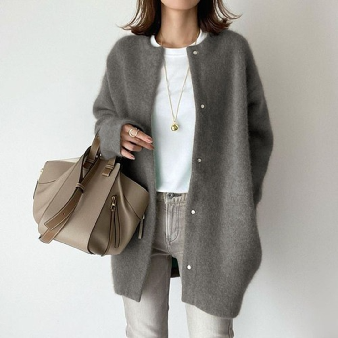 LEAH - REFINED LAYERED CARDIGAN