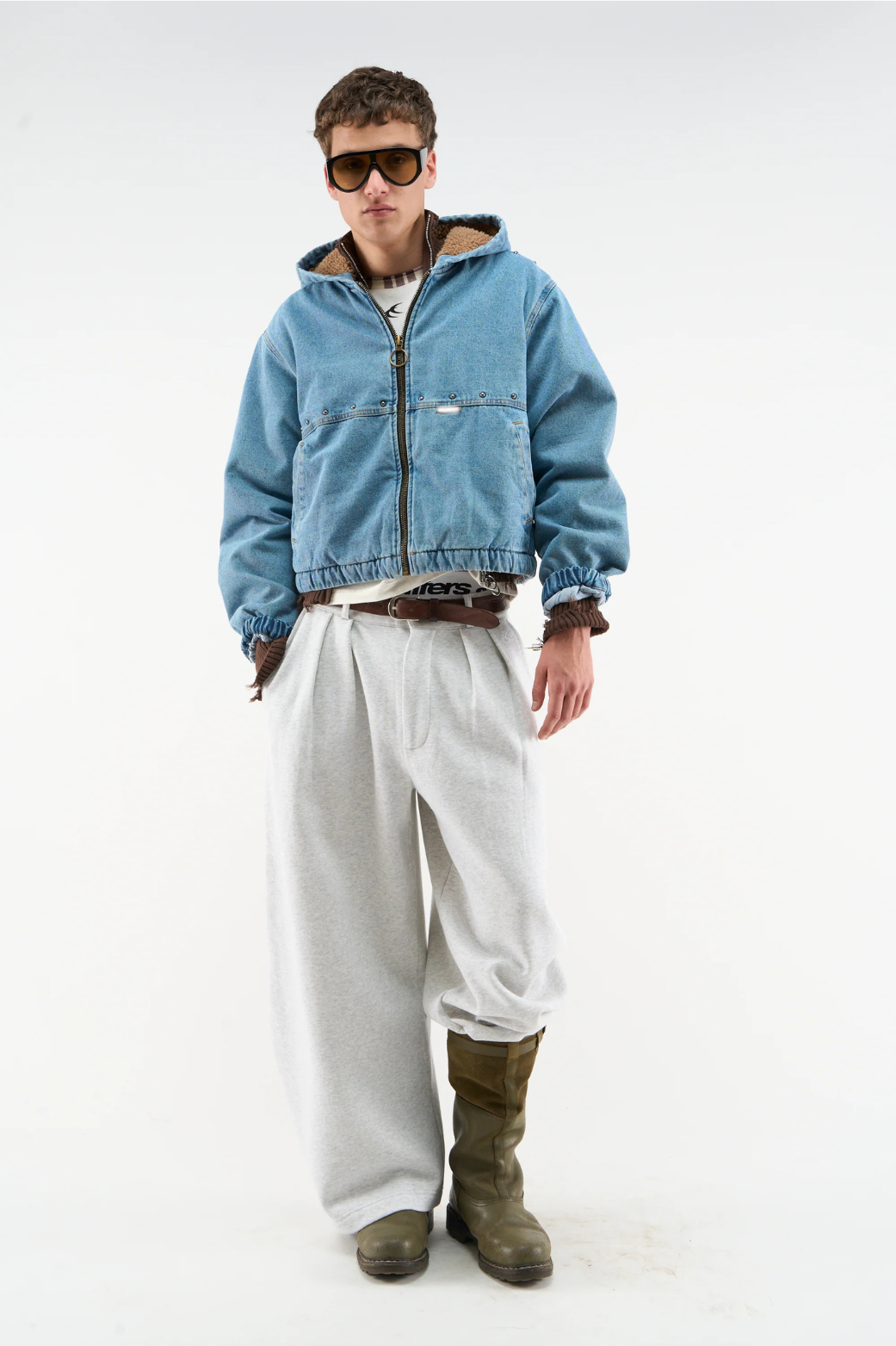 Unisex Denim Utility Jacket