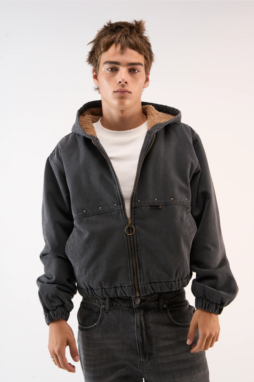 Unisex Denim Utility Jacket